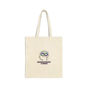Neurodivergent & Proud Tote | Autism Acceptance, Autistic Pride, Neurodiversity