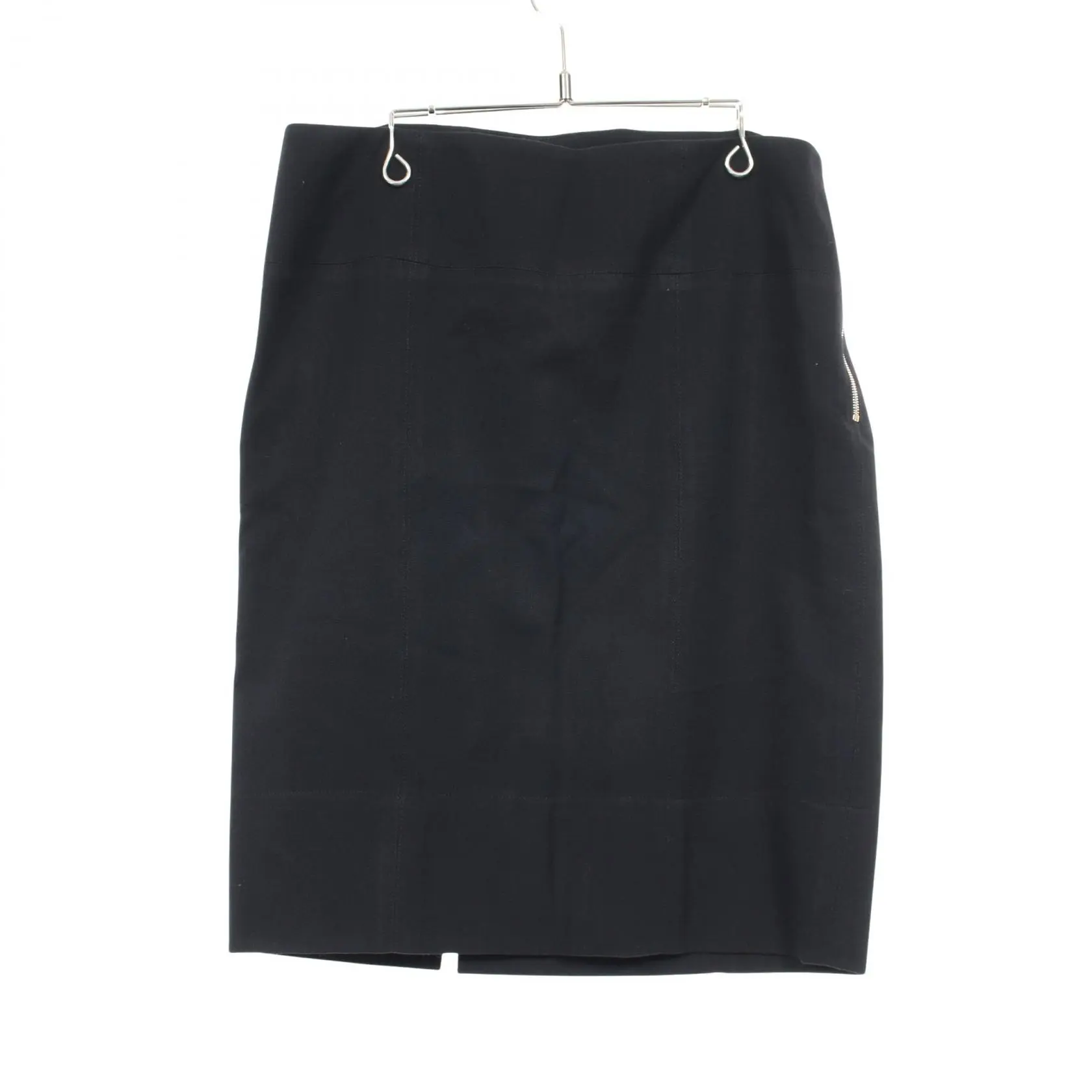 Pre-owned FENDI Wool Small Leather Goods Skirt