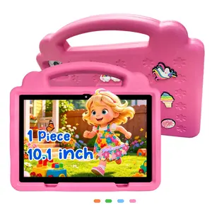10.1-Inch Kids Learning Tablet, 64GB + WiFi, HD Eye-Care Screen, Parental Remote Control, Eva Shockproof Case, Four Colors Available