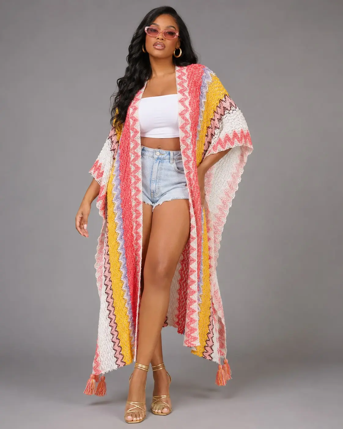 New Chic Misa Kimono (Multi color)