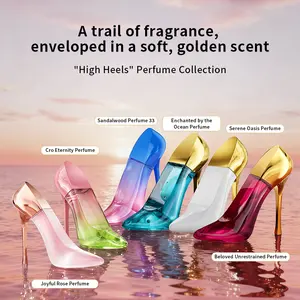 Princess High Heels Perfume   | Long-Lasting Floral & Fruity Scent, Aesthetic Decor Bottle