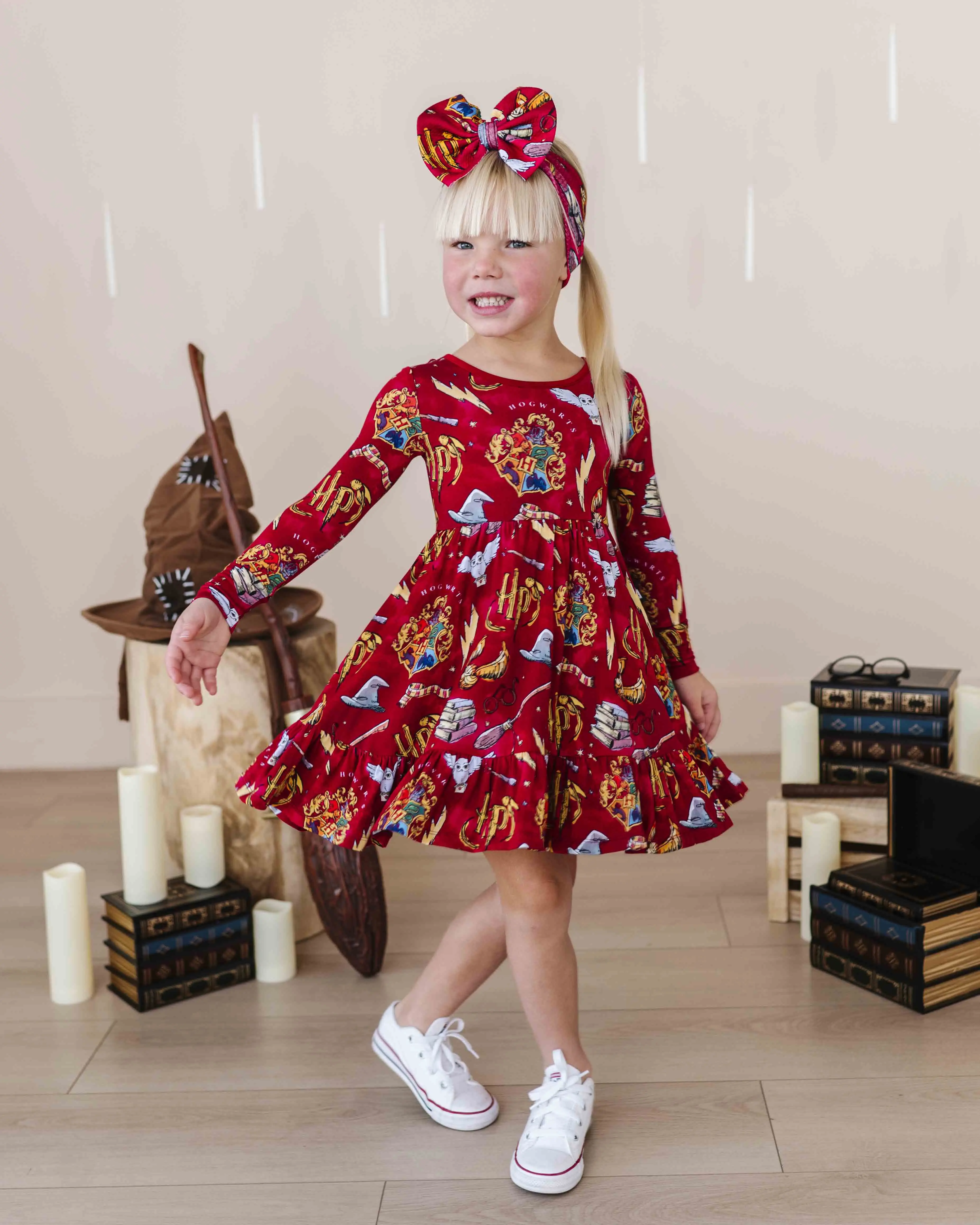 Harry Potter Girls Dress & Shorts Set