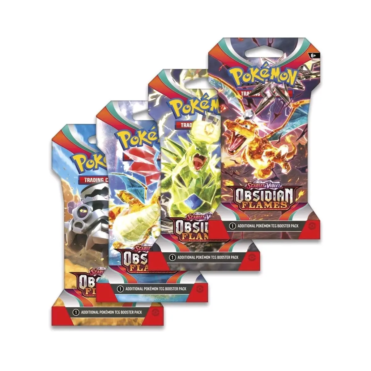 Pokémon SV Obsidian Flames - One Sleeved Booster Pack Pokémon SV Obsidian Flames - One Sleeved Booster Pack