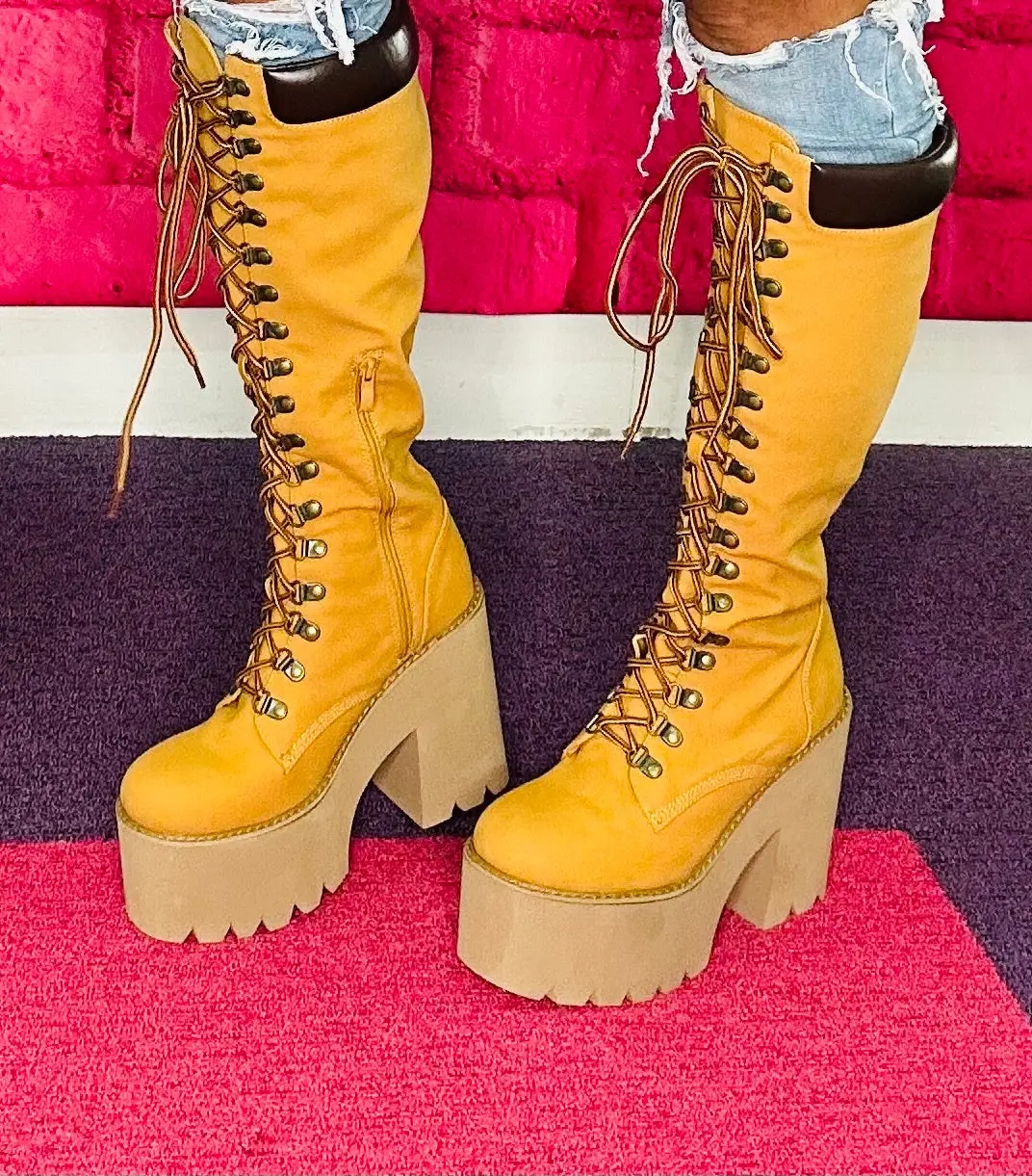 ms shirley boots on the ground original - TikTok Shop