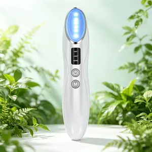 Multi-Functional Eye Massager Wand with Hot Compress & Vibration, Reduces Dark Circles, Puffiness & Fine Lines, Ideal for Daily Skincare