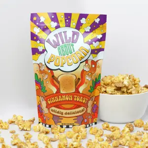Wild About Popcorn - Cinnamon Toast - Crunchy Sweet Delicious sweet snack