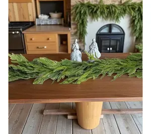 RC Home Decor 9 6" Slim Real To uch Norfolk Pin e Garland