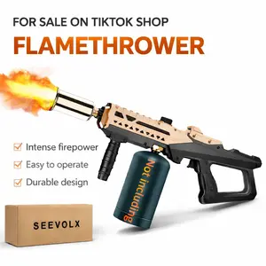 Kitchen & Propane Blow Torch - Multi-Purpose Culinary Torch for Outdoor Cooking, Campfire Starting & Grill Use| Perfect for Searing Steak, Making Creme Brulee| Ideal Christmas Gift Idea for Grilling Enthusiasts & Home Chefs (Gas Tank Not Included)
