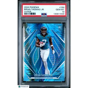 2024 Panini Phoenix Brian Thomas JR. Hyper Rookie PSA 10