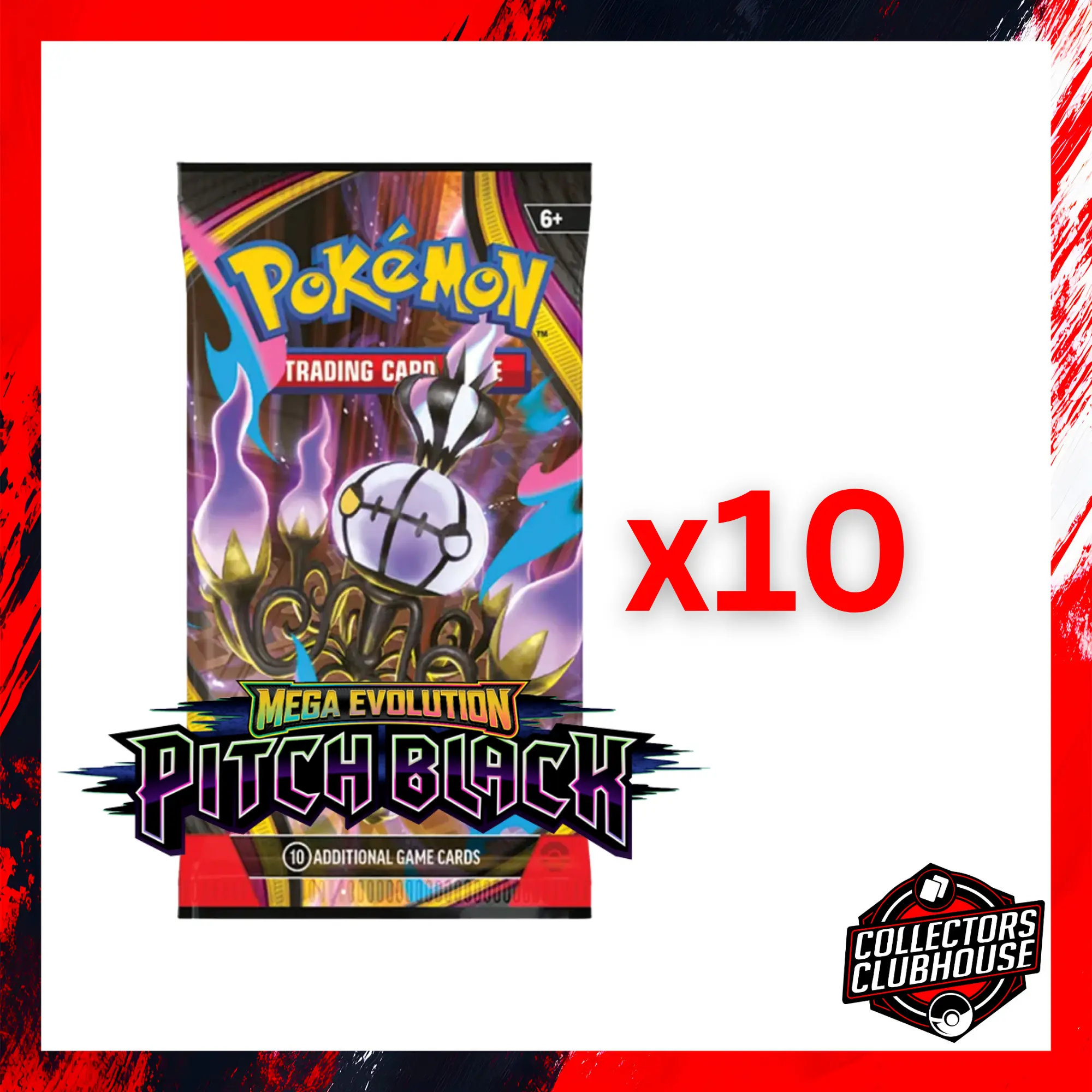 Pitch Black Booster Pack x10 (Pokemon TCG)