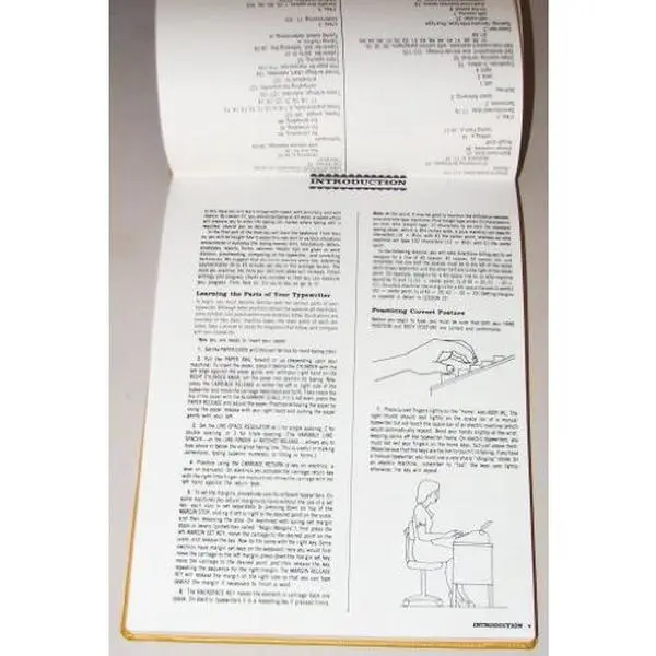Used Book - Typing the Easy Way (Easy Way Series) by Warren T. Schimmel - English Manual Learning Guide for Word Processing Keyboard Drill Practice