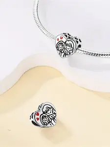 Heart Shaped Charm, Fashionable Pendant for Bracelets & Necklaces & Keychains, Trendy All-match & Exquisite Charm for Birthday Gift, Valentine's Day, Gift