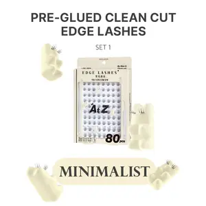 SOO ADOR Edge Lashes - Minimalist (Lash Tweezer included)