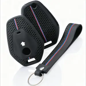 For BMW R1300GS R12 R1300 R1300R R1300RS R1300RT R1300 GS RS RT 1300GS ADV Adventure Durable Key Protector New Silicone Motorcycle Key Fob Cover with Keychain