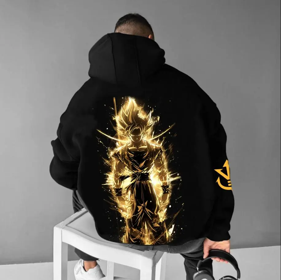 Unisex Oversized #Dragon #Ball #Gokuuu Anime Print Hoodie, Graphic Anime T-shirt, Sweatshirt, Hoodie, Trending shirt, Gift for fan