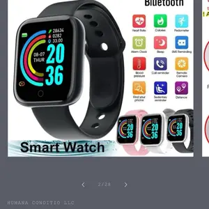 HC Smart Wristwatch Bluetooth Connect Phone Music Player Fitness Sport Bracelet Health Monitor Digital Watches Wearable Smartphone