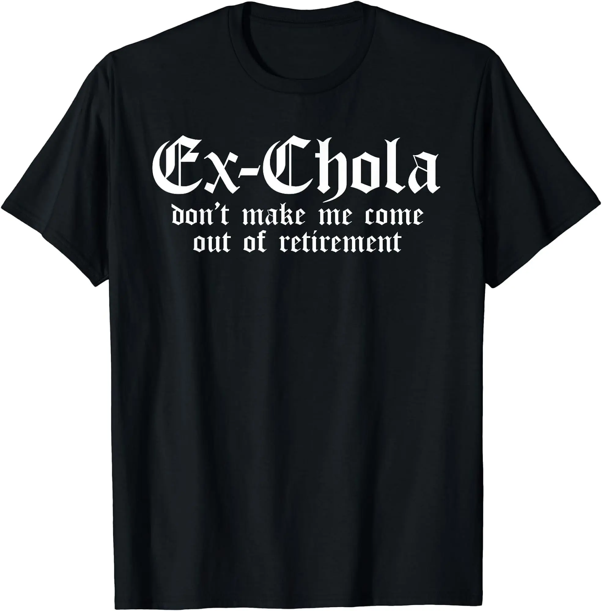 Ex Shirts For Women Funny Mexican Chicano Clothing Graphic Tee Chicana T-Shirt S-3XL 100% US Cotton Classic Fit Crew Neckline All Season Wearability