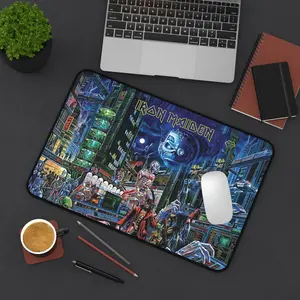 Iron Maiden Desk Mat – Heavy Metal Fan Setup Decor