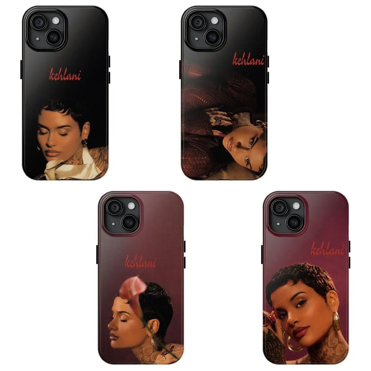 Kehlani Self Titled Album Phone Case Suitable for iPhone 17/16/15/14/13/12/11 Pro Max/Plusand Samsung Galaxy S23-25, shock-absorbing, R&B Soul Aesthetic Emotional Music Vibe G