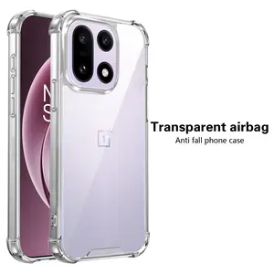 Oneplus 15 Cph2745 Cph2747 Transparent Anti-Drop Silicone Tpu Bumper Acrylic Hard Back Cover Matte Protective Case