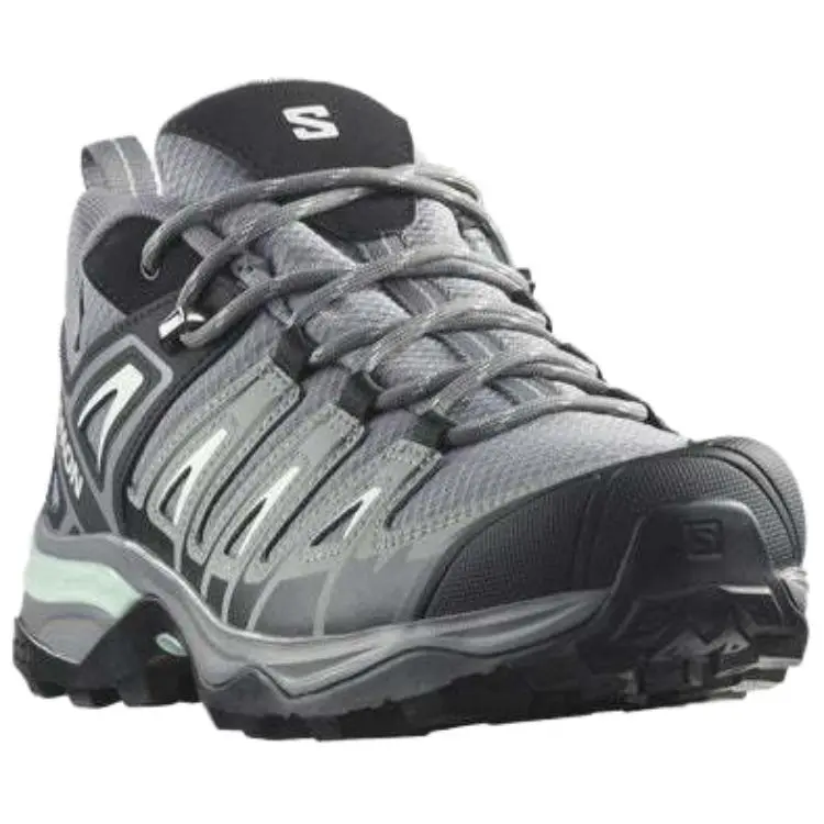 Salomon X Ultra Pioneer Women's Low-Cut Outdoor Hiking Shoes with Comfort and Grip in Gray-Black Trending Shoes, House White Official Shoes to Get / Maison Mihara