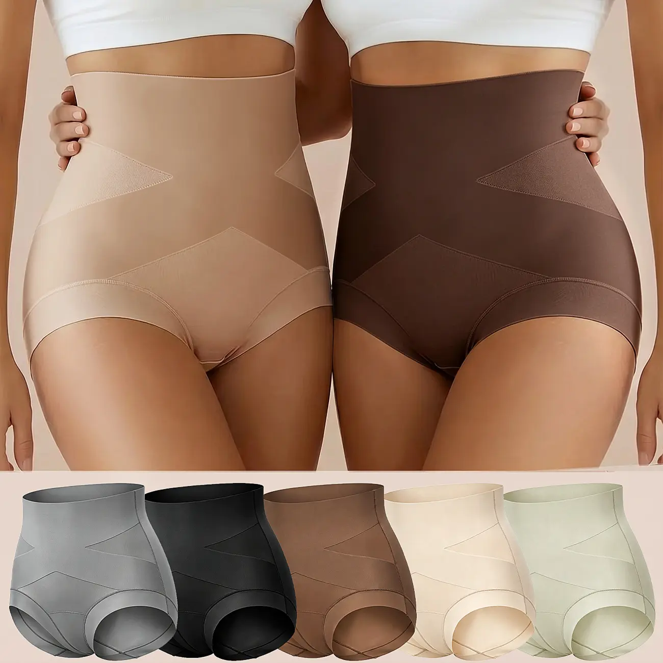 Quietlake deals for you days，2026 stretchy panty Wise  Women's Underwear - Comfortable Fit, Stylish Design, Suitable for Everyday Wear Clothes Shapewear Girdle Highwaist