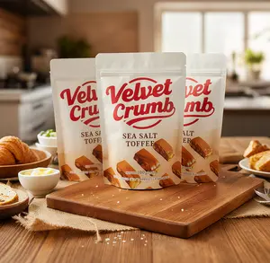 Almond Salted Caramel Toffee, 3.52oz×3bags, 40% Almonds, Crisp Hard Candy, Raffia Toffee (Bulk), Popular Snacks, Foreign Treats, Budget Candy, Chocolate Pairing, Local Warehouse Delivery, Halloween & Valentine's Gif