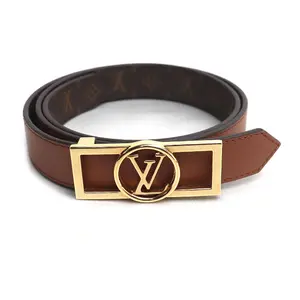 Pre-owned Louis Vuitton Canvas Small Leather Goods Dauphine Monogram Belt
