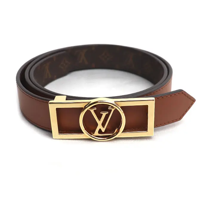 Pre-owned Louis Vuitton Canvas Small Leather Goods Dauphine Monogram Belt