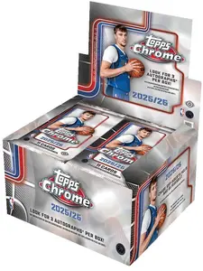 2025/26 Topps Chrome Basketball Jumbo Hobby Box