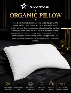 🔥👁️✨ BAXSTAR ORGANIC PILLOW™ 𓂀🛏️⚡𓋹 ✨👁️   