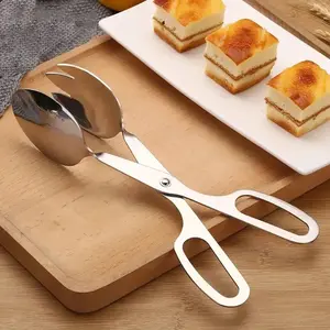 Stainless Steel Food Tongs, Multifunctional Serving Tongs, Pastry Tongs, Candy Tongs, Salad Tongs, Baking Utensils for Home Kitchen