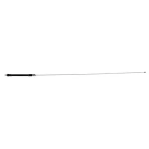 60 in. Adjustable Steel Half Breed CB Antenna, Black Vehicle & Car Accessories with Mount - 520-B