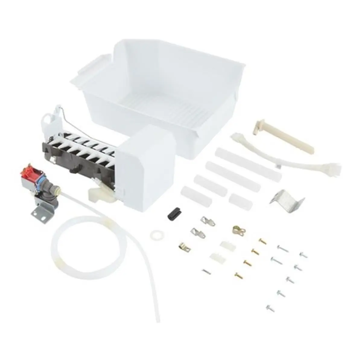 Whirlpool Genuine OEM Replacement Part W11729596 R600 Field Install Ice Maker Kit - 1 Kit, Durable Construction, High-Quality Materials, OEM Match, Enables Ice Making, Restores Functionality, Simple and Reliable Installation, Boosts Equipment Performance,