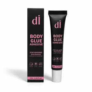 Body Adhesive for Clothes - Fashion Tape Alternative for Low-cut Styles, Strapless Dresses and Work Blouses - Clothing Glue That Holds All Day - Sweat and Dance Proof, Fast Drying - 20ml