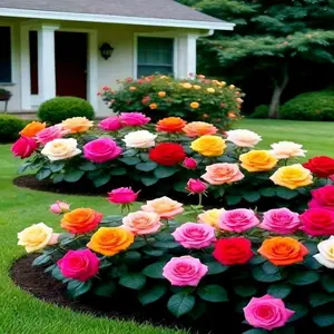 Mix 200 Climbing Rose Vine Seeds - Amazing Growth and Beautiful Roses for Gardening Mixed-Color Climbing Rose Seeds great gardening gift