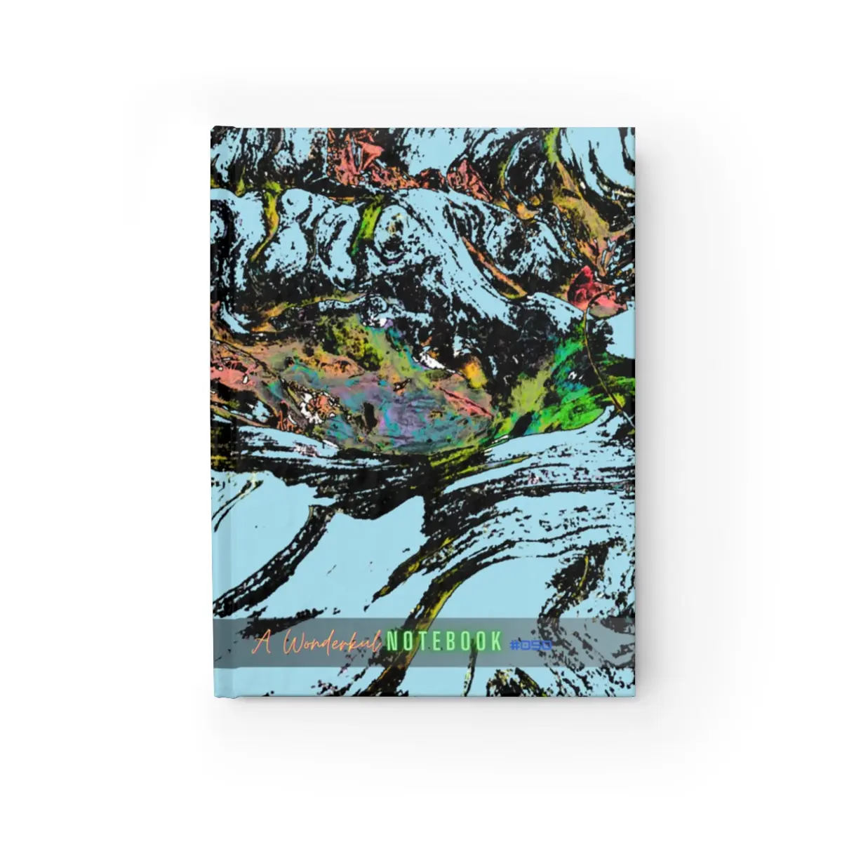 Wonderkul Notebook #050 - Hardcover Notebook - 5x7 - Blank Pages