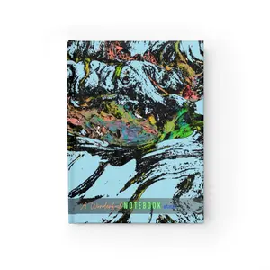 Wonderkul Notebook #050 - Hardcover Notebook - 5x7 - Blank Pages