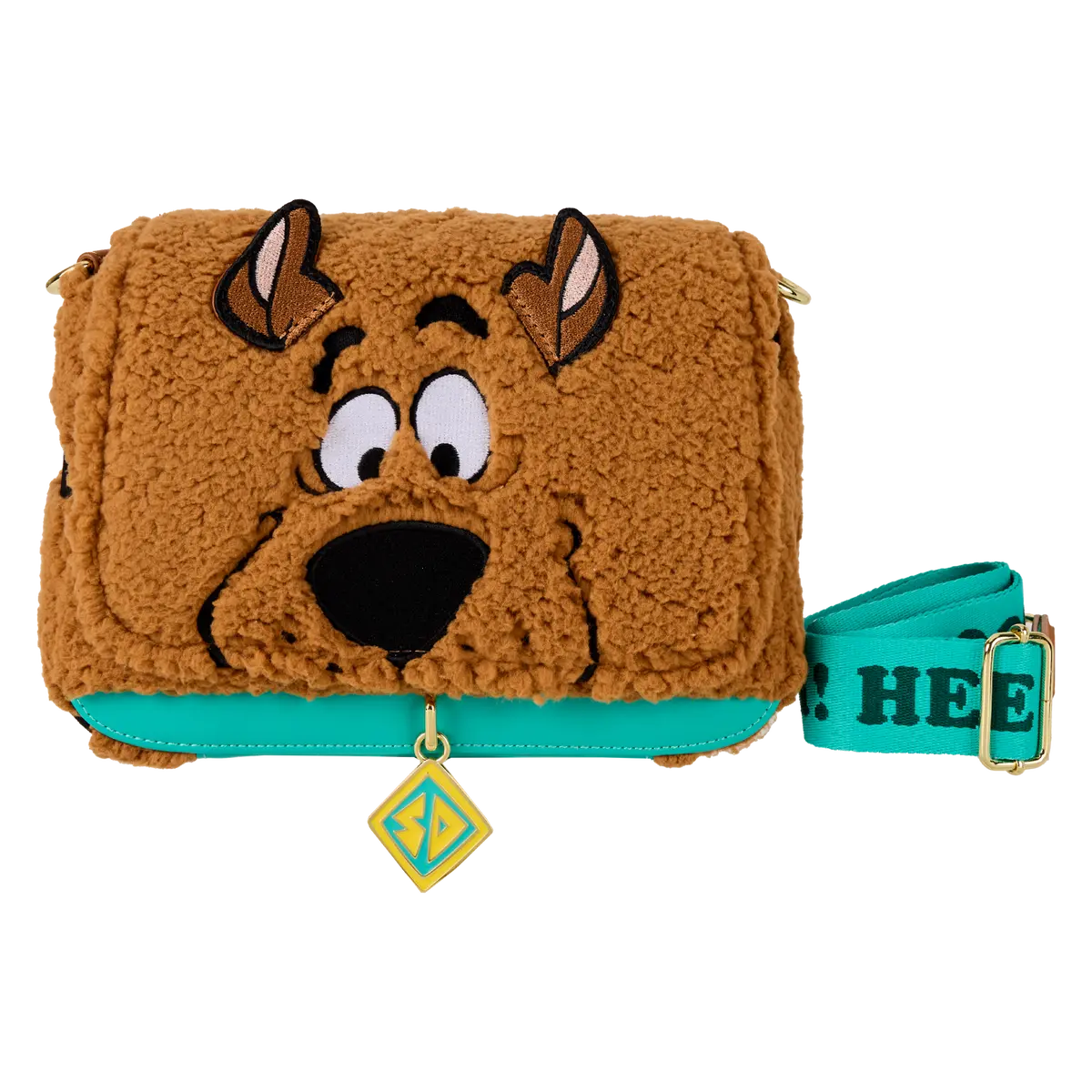 Scooby-Doo Sherpa Cosplay Crossbody Bag