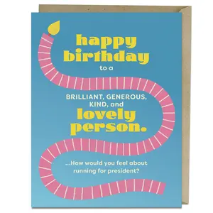 Lovely Person Birthday Card