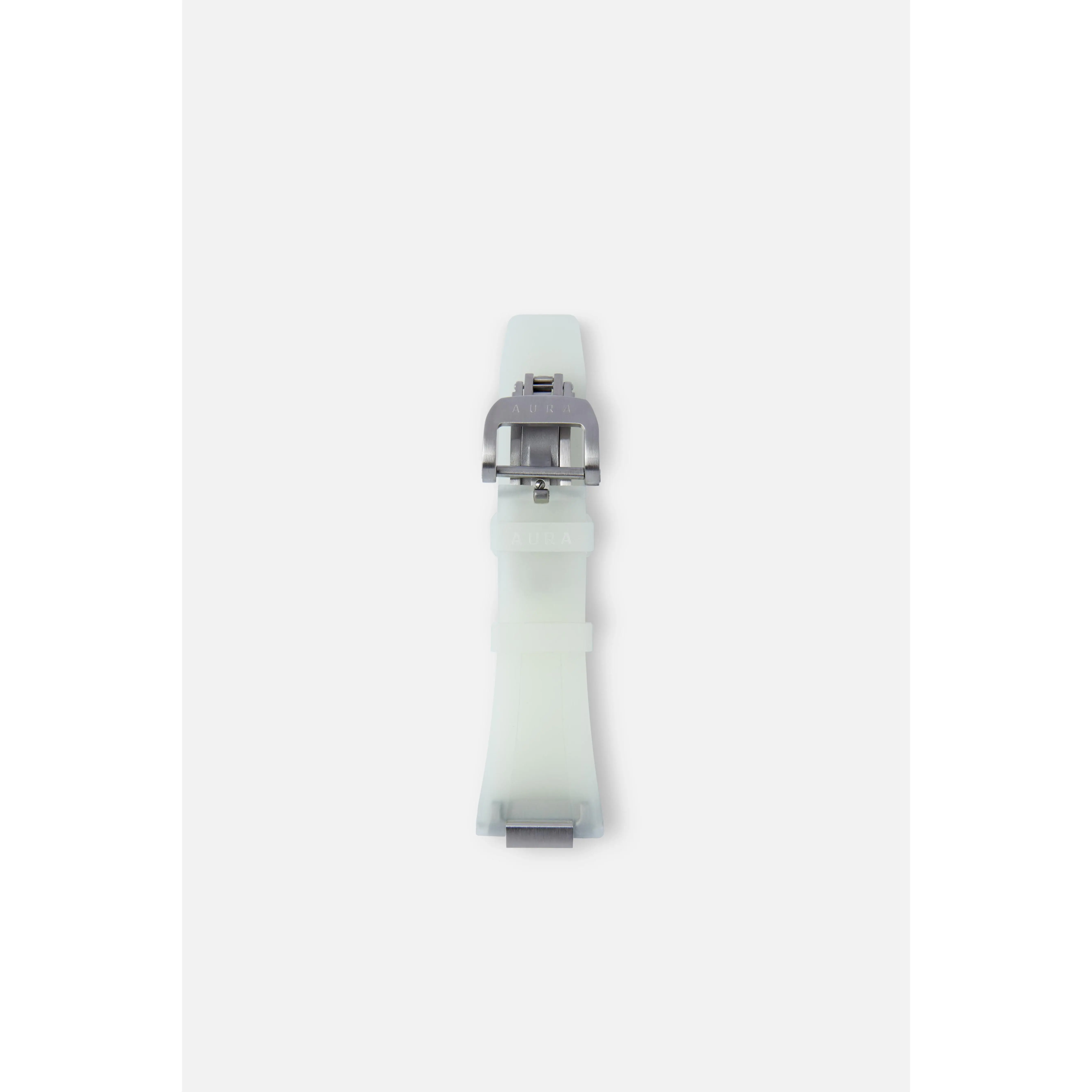 FKM Rubber Strap: Glow/Steel