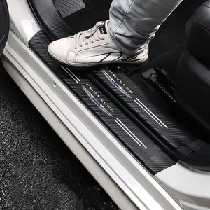Car Sill Protector Decoration Sticker, Welcome Pedal Protection Strip, for Chrysler 300C, 300 Pacifica, 200 Sebring, Pt Cruiser