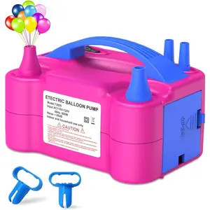 Balloon Pump Electric, 110V 600W Balloon Pump Inflate, Air Pump for Balloons: Balloon Blower Machine for Fast and Easy Filling Balloons