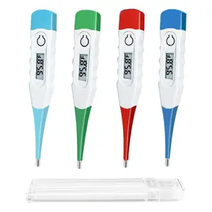 Digital Oral Thermometer for Oral Rectal or Under Arm Use Pack of 4