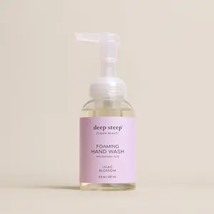 Lilac Blossom Foaming Hand Wash - Moisturizing, Organic, Aloe, Fragrance, Nail Care, Comfort, Organic Ingredients
