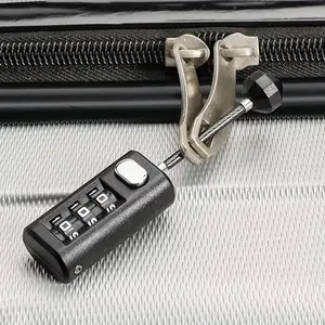 Three-Digit Password Lock, Dormitory Cabinet Lock, Mini Security Backpack Zipper Lock, Luggage Lock, Portable, Compact, Multi-Functional Design