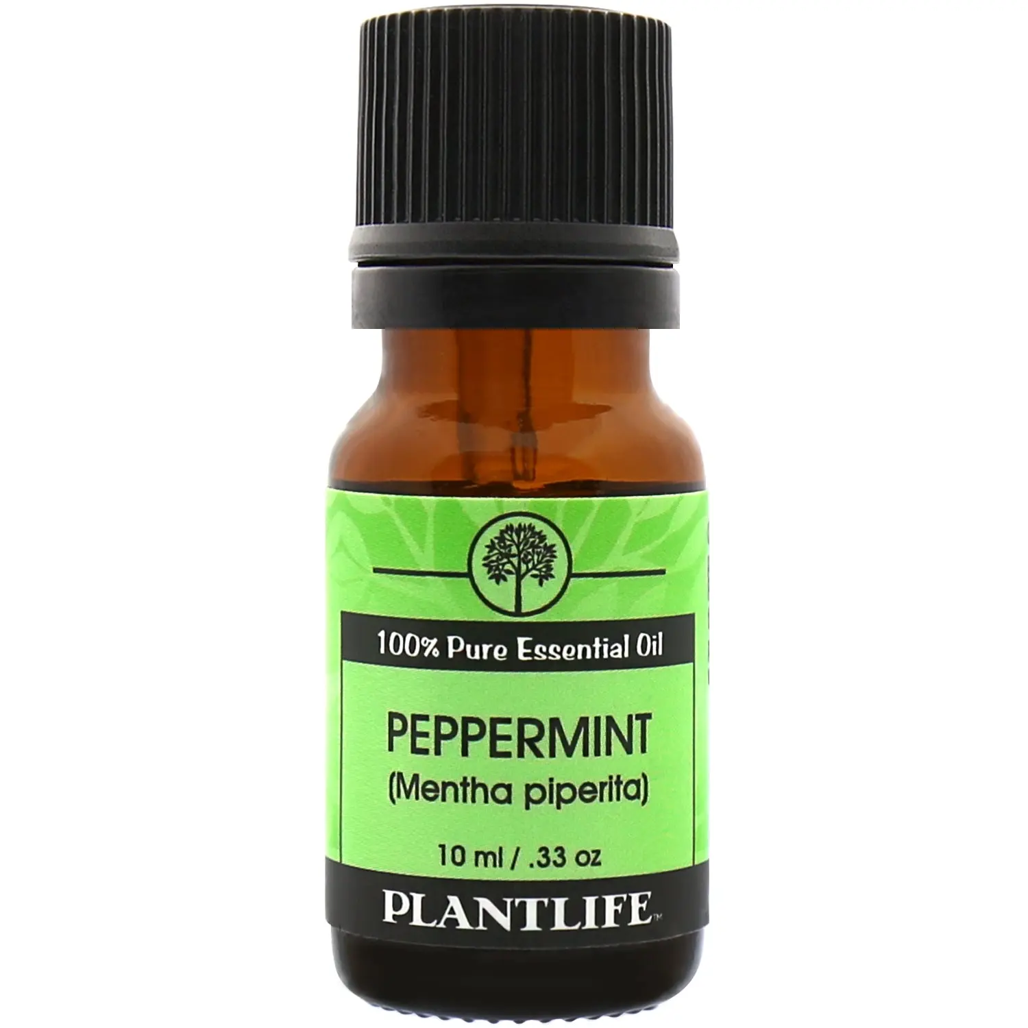 Plantlife Peppermint Essential Oil – Cooling Mint Aromatherapy for Energy, Focus & Relief