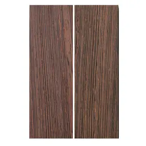 Bookmatched Wenge Wood Knife Handle Scales – Knife Handle Materials – Natural Wood Knife Scales for DIY Crafts – Size 3/8 x 1 9/16 x 4 3/4 inches – 1 Pair