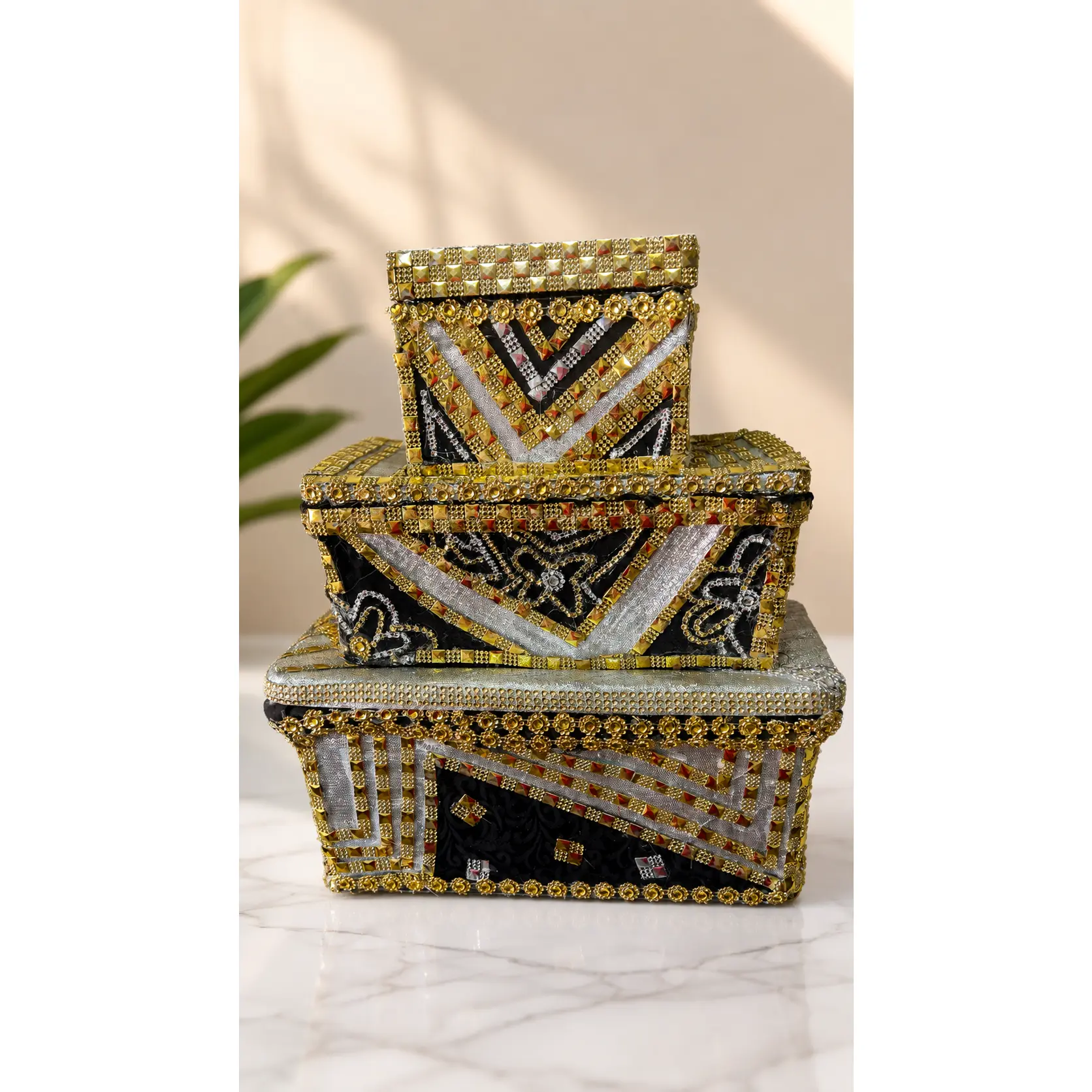 Boxes decorated by DK Kosmetics ￼