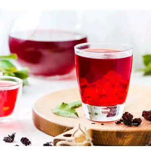 Hibiscus Herbal Tea - Natural Health Drink Beverage with High Vitamin C